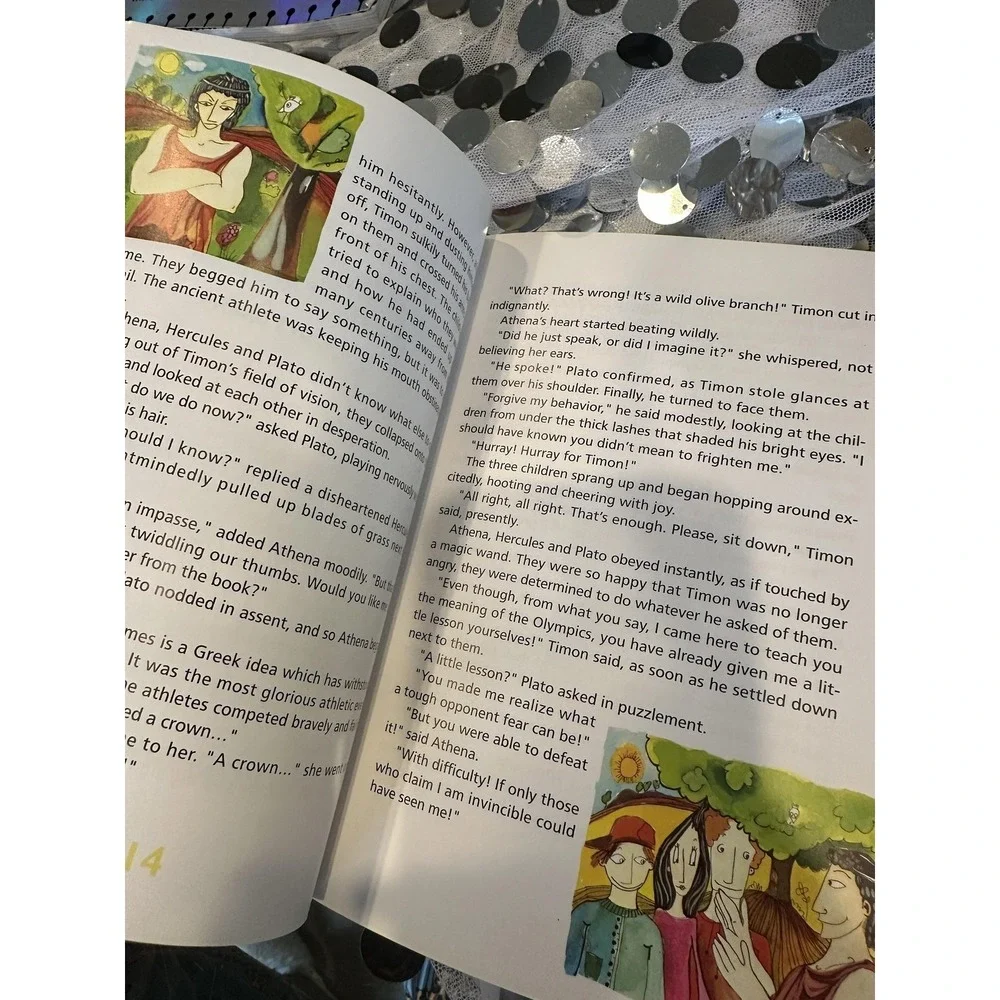 A Magical Half Hour At Olympia Katerina Servi Childrens Softcover Picture‎ Book
